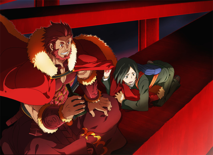 iskandar and waver velvet (fate and 1 more) drawn by yun_(neo)