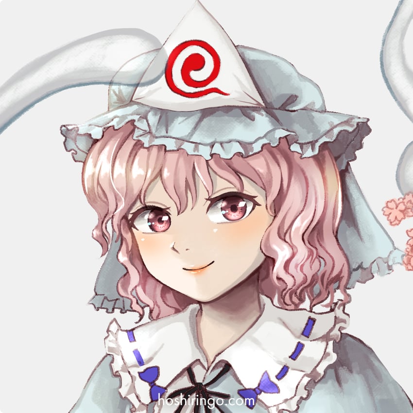 saigyouji yuyuko (touhou and 1 more) drawn by hoshiringo0902