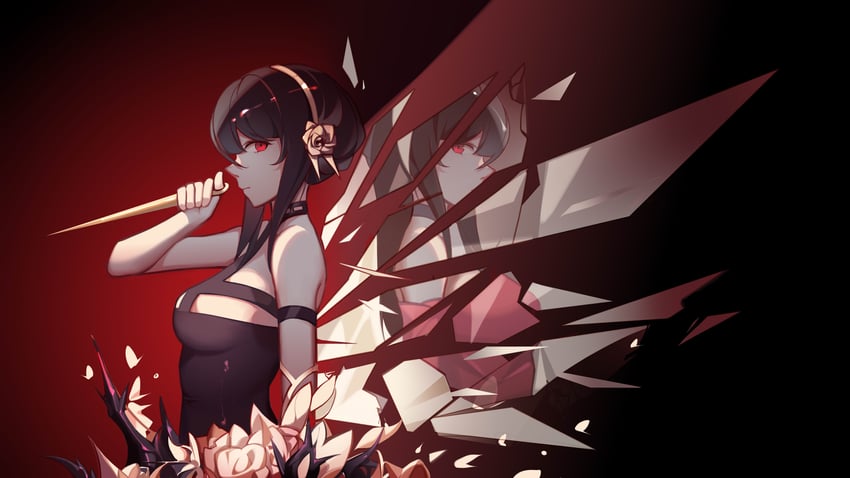 yor briar (spy x family) drawn by vsa_(xmj173178)