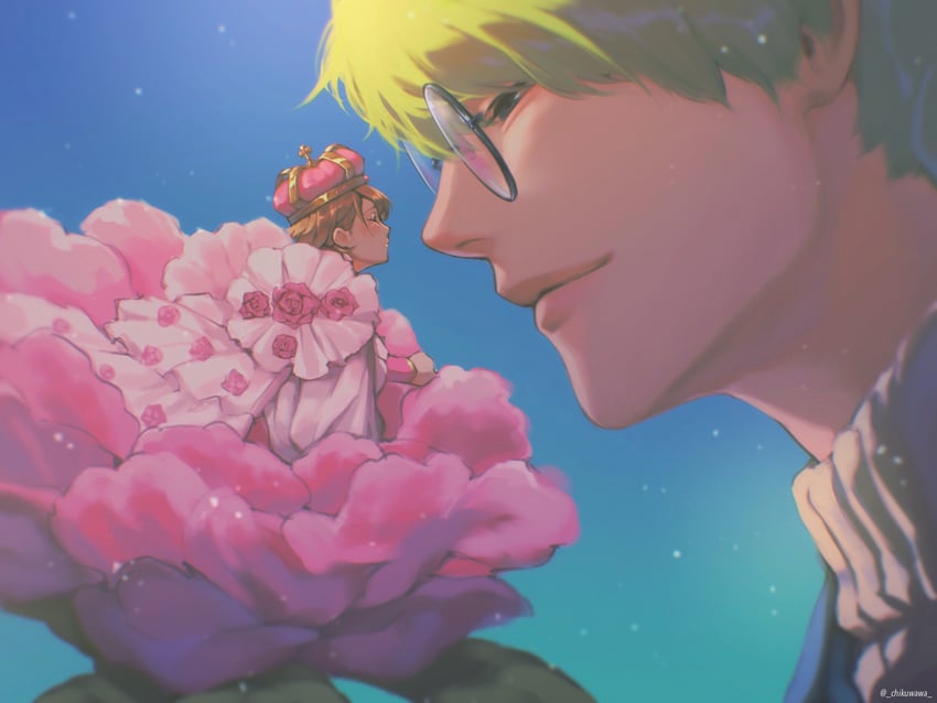 chigasaki itaru and utsuki chikage (a3!) drawn by chikuwa_(dr0603)