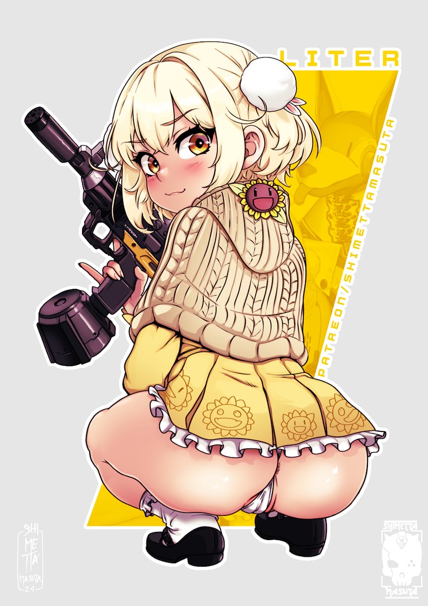 liter (goddess of victory: nikke) drawn by shimetta_masuta