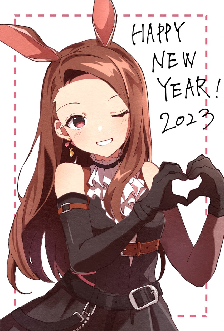 minase iori (idolmaster and 2 more) drawn by maa_(io_215)