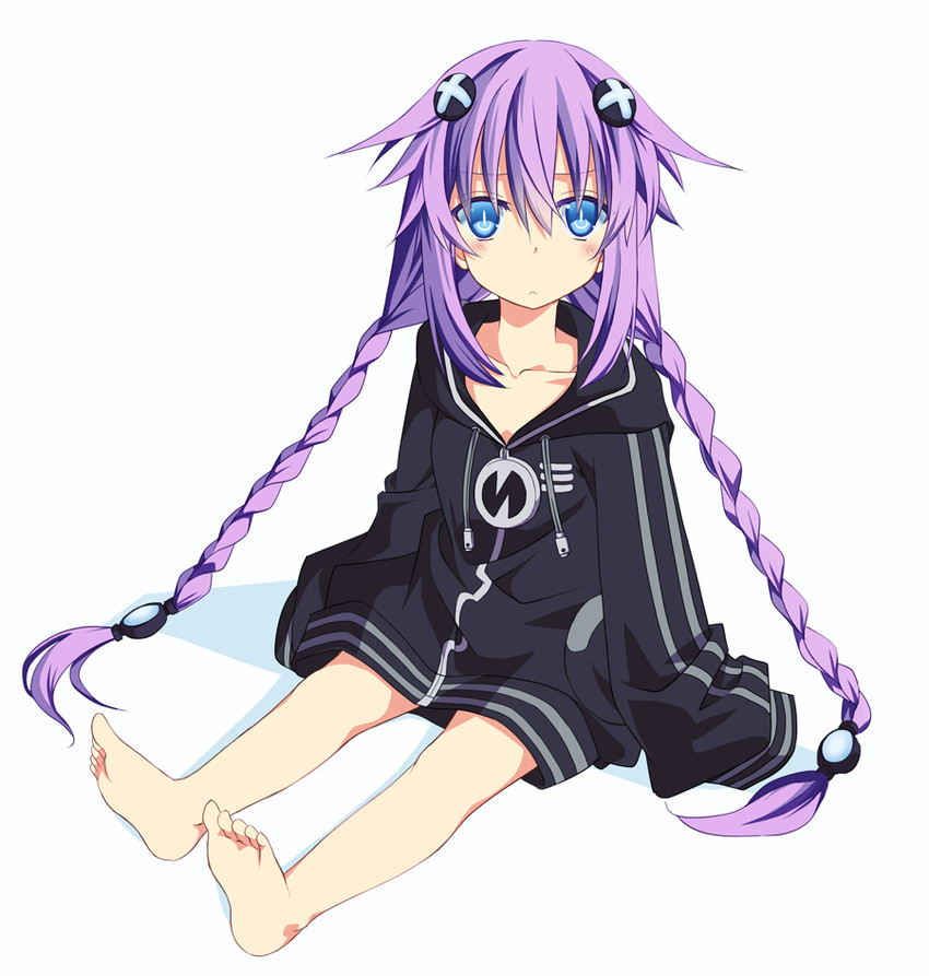purple heart (neptune and 1 more) drawn by minagi