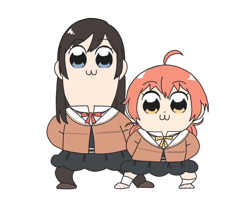 koito yuu and nanami touko (poptepipic and 1 more) drawn by nyamo