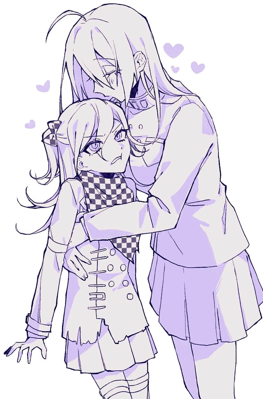 oma kokichi and saihara shuichi (danganronpa and 1 more) drawn by pun_suke