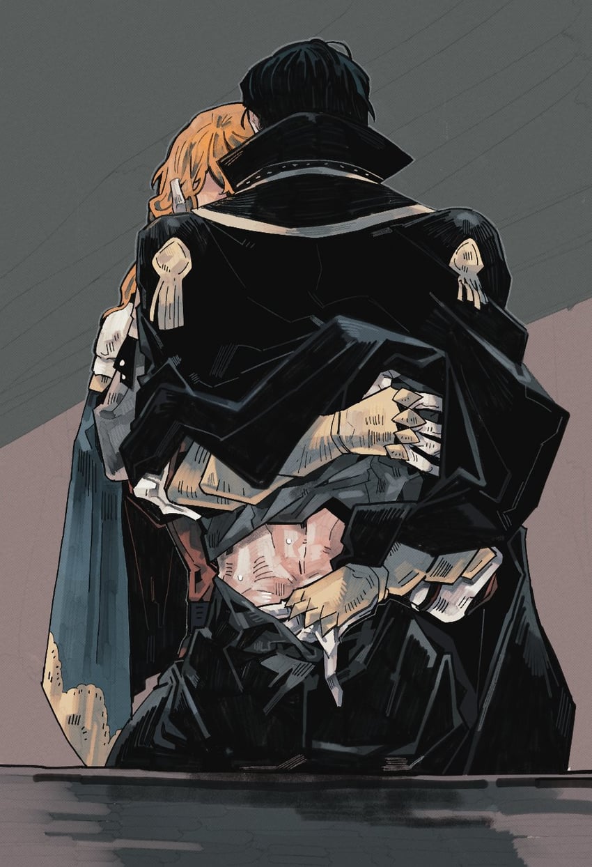 hubert von vestra and ferdinand von aegir (fire emblem and 1 more) drawn by moogyoza