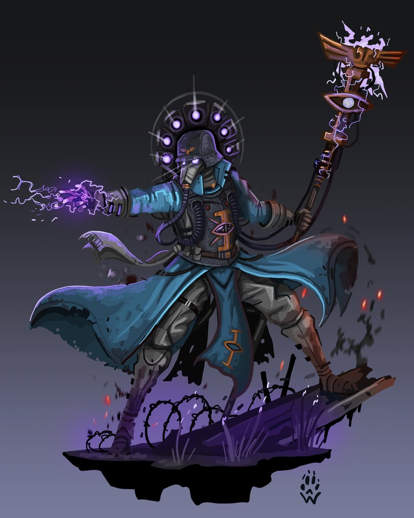 astra militarum (original and 1 more) drawn by wolfdawg_art