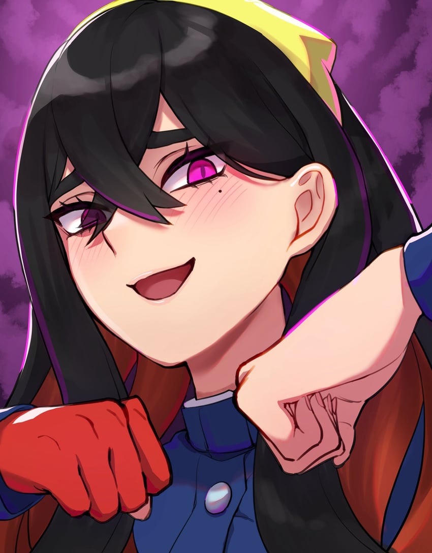 carmine (pokemon and 1 more) drawn by sierra_fall