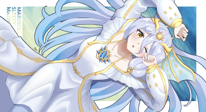 marincess sleepy maiden (yu-gi-oh!) drawn by levto