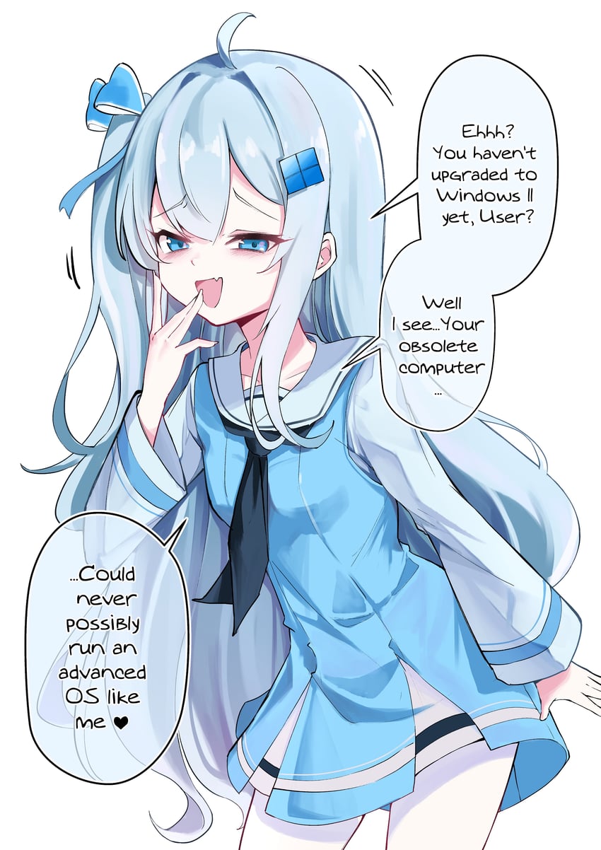 madobe ichika (original and 3 more) drawn by clover_dot_(clov_erd)