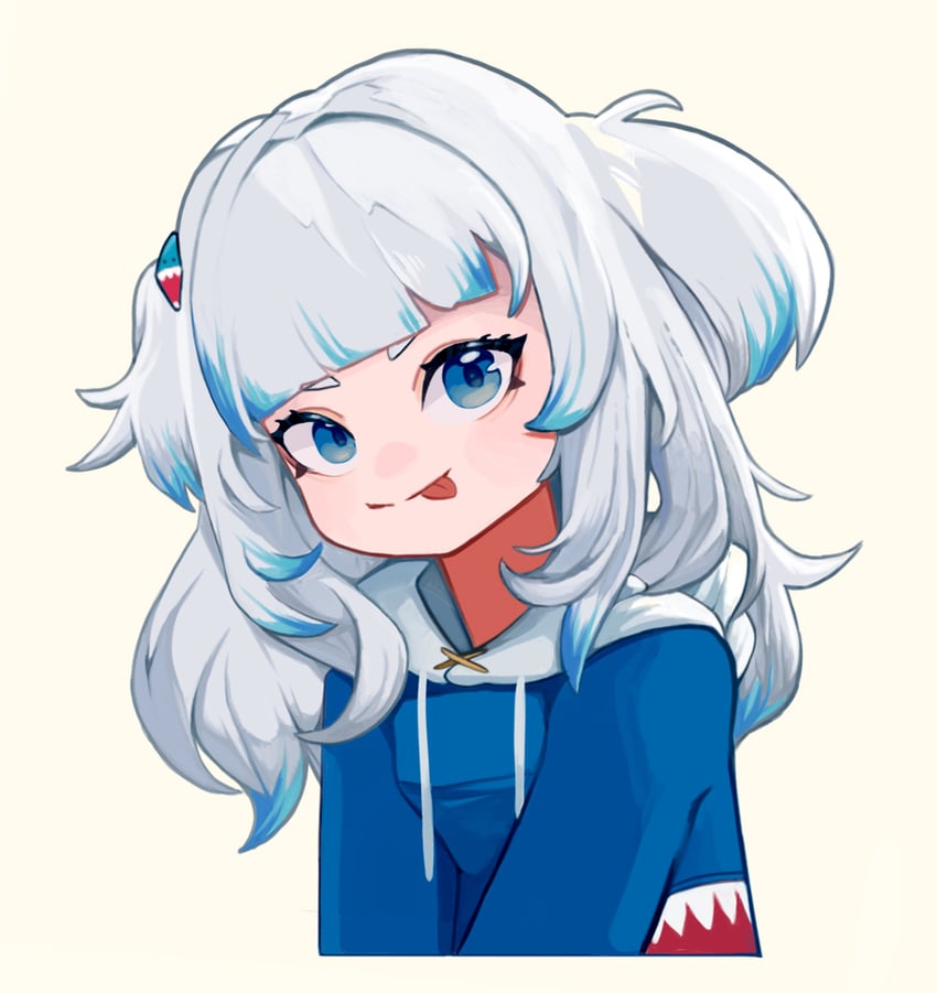 gawr gura (hololive and 1 more) drawn by kokee12