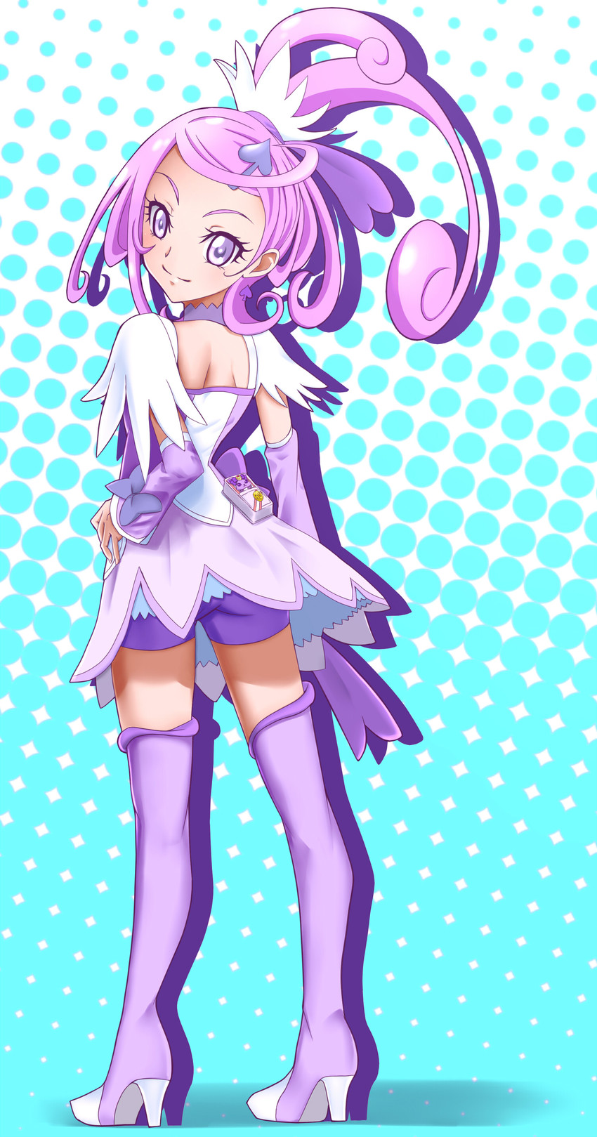 kenzaki makoto and cure sword (precure and 1 more) drawn by amawa_kazuhiro