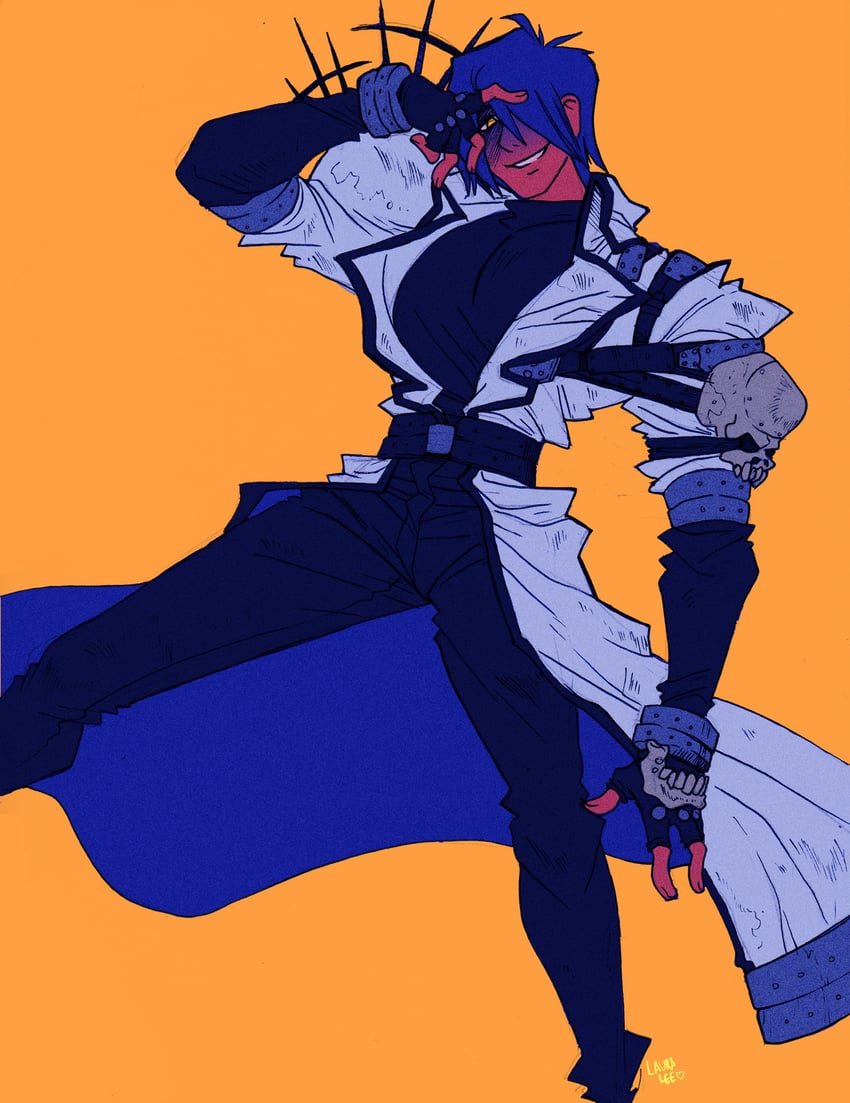 legato bluesummers (trigun and 1 more) drawn by spacerocketbunny