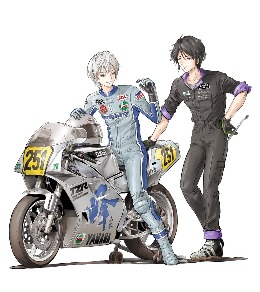 yamaha and 2 more drawn by sakuma_masanori