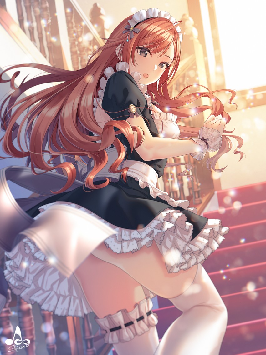arisugawa natsuha (idolmaster and 1 more) drawn by infinote