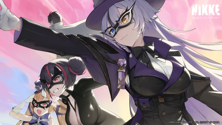 commander, quency, miranda, and phantom (goddess of victory: nikke)