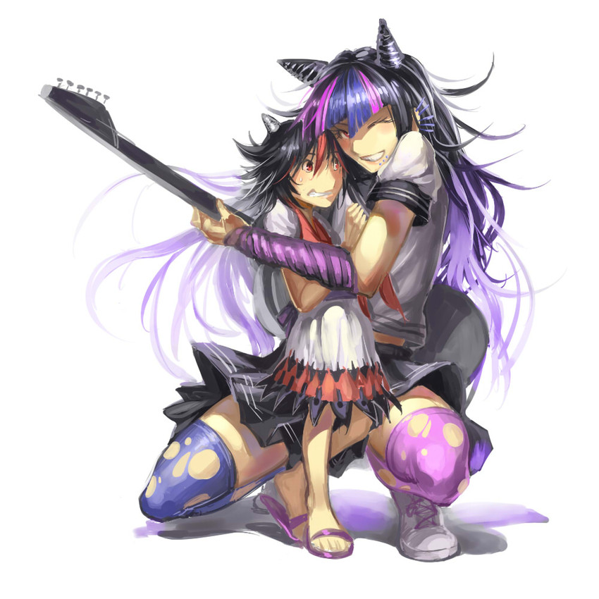 kijin seija and mioda ibuki (touhou and 2 more) drawn by ruukii_drift