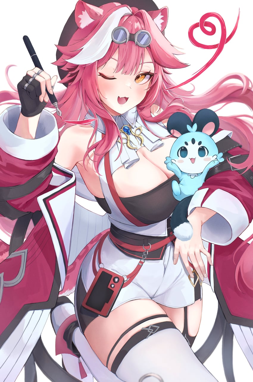 raora panthera and chattino (hololive and 1 more) drawn by mugi_(mugichu)
