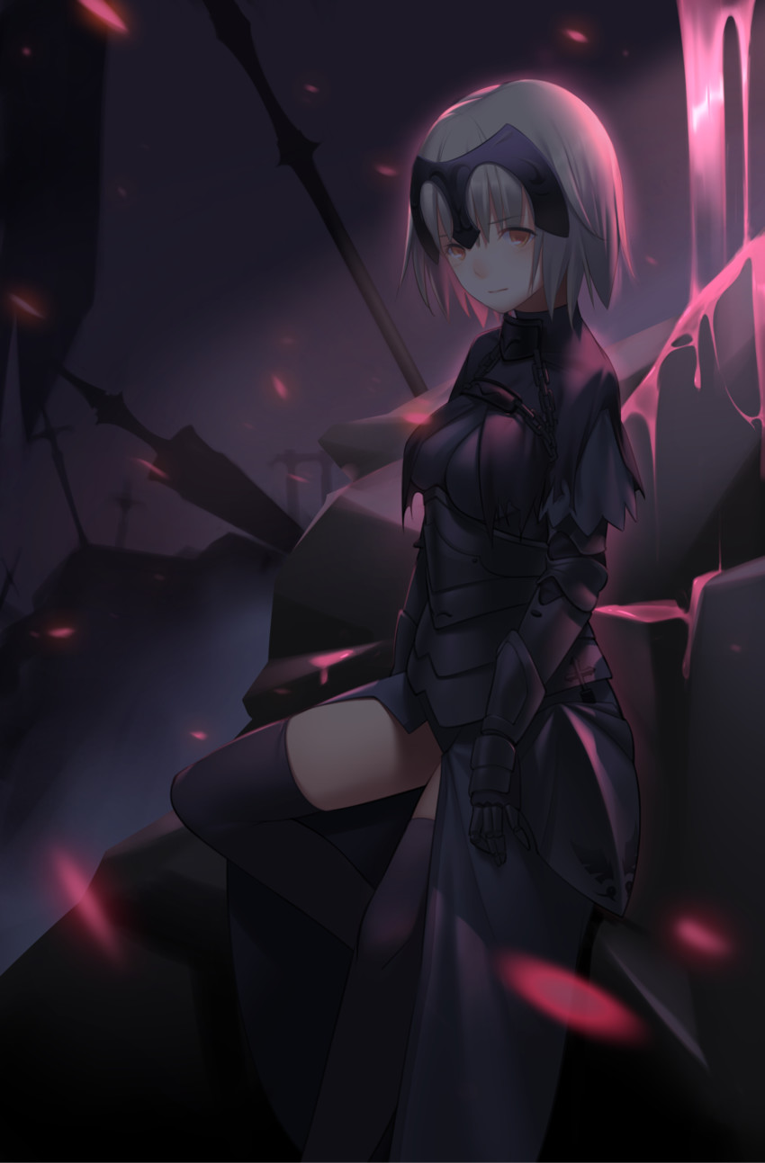 jeanne d'arc alter (fate and 1 more) drawn by chiiio