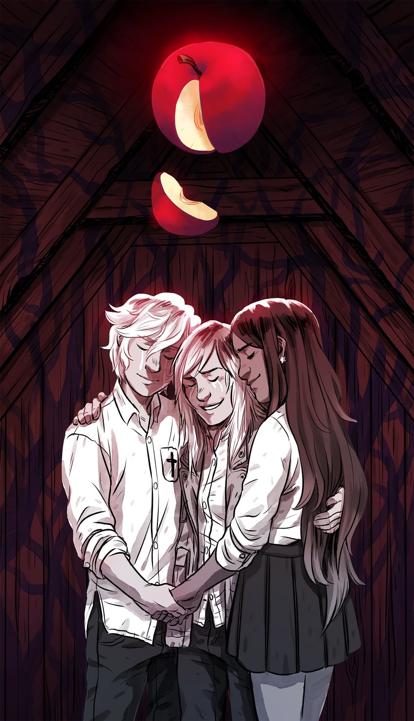 venus, neptune, and jupiter (we know the devil) drawn by liz_parlett