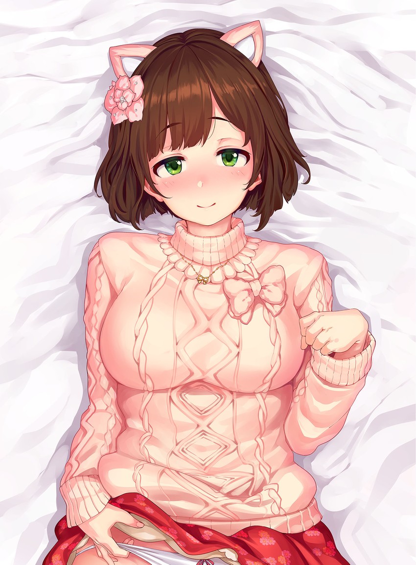 maekawa miku (idolmaster and 1 more) drawn by shiokonbu