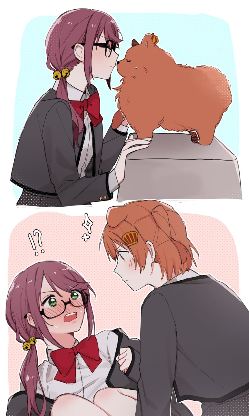 aijou karen and hoshimi junna (shoujo kageki revue starlight) drawn by haruka_3442