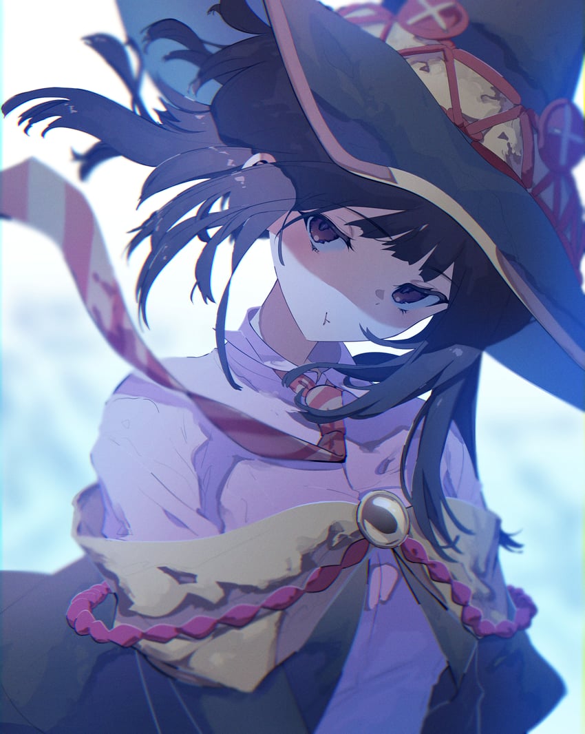 megumin (kono subarashii sekai ni shukufuku wo! and 1 more) drawn by karashibushi
