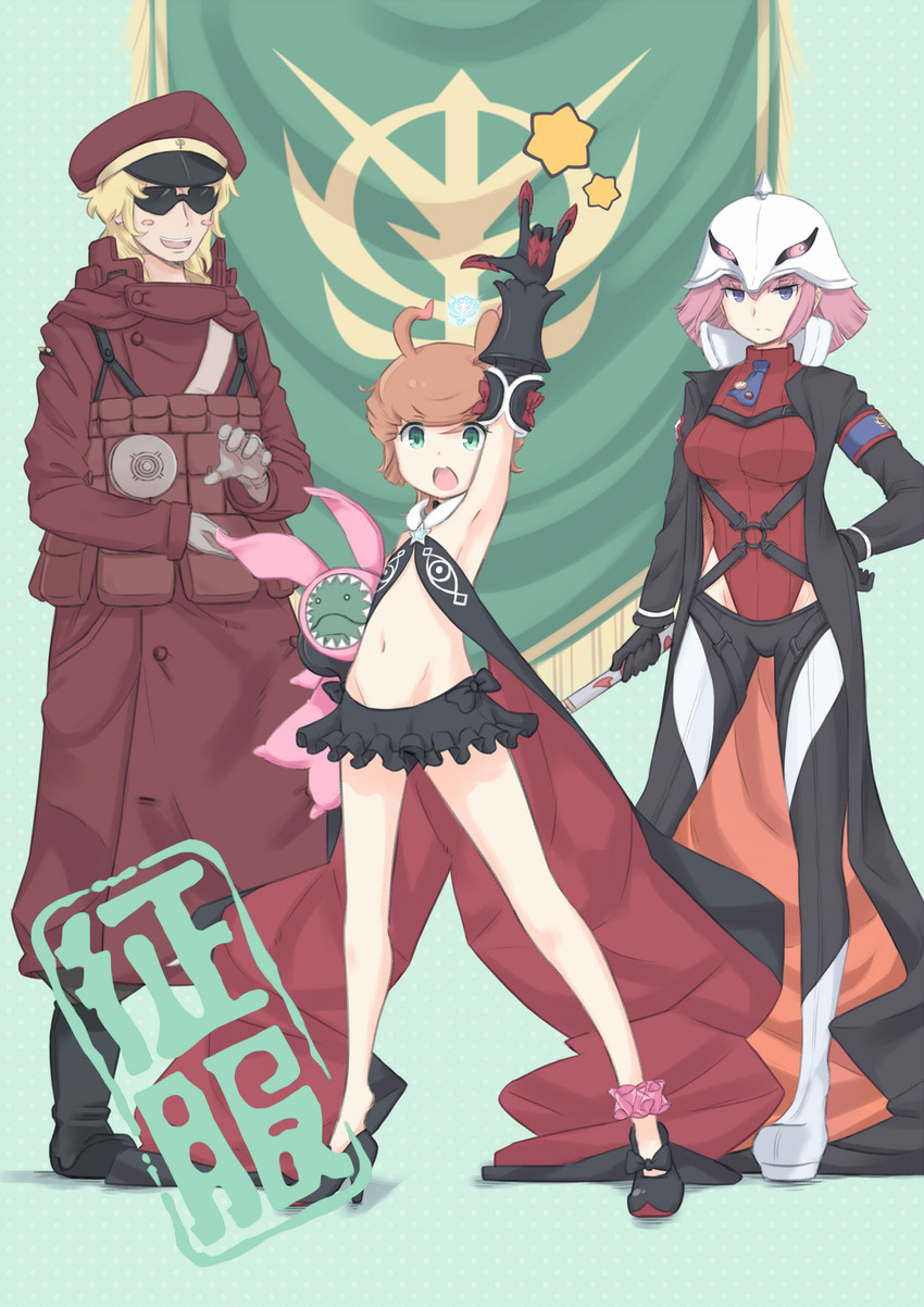 char aznable, haman karn, venera-sama, mineva lao zabi, quattro bajeena, and 4 more (gundam and 2 more) drawn by itafukasu