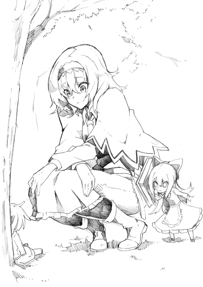 alice margatroid and shanghai doll (touhou) drawn by scottie_(phantom2)