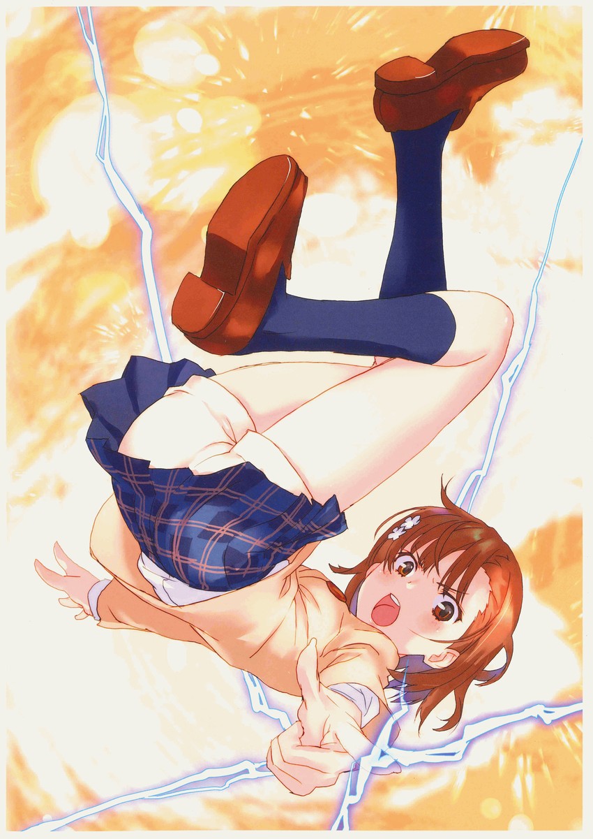misaka mikoto (toaru majutsu no index and 1 more) drawn by raika9