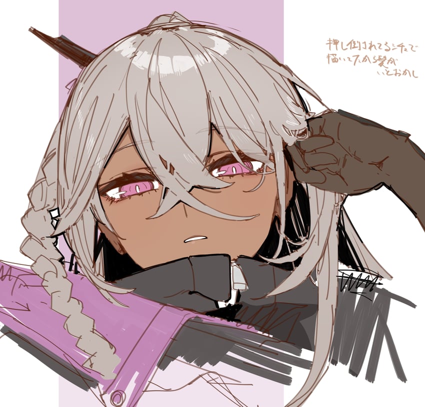 nemesis (girls' frontline and 1 more) drawn by asimo_(hakurei10201)