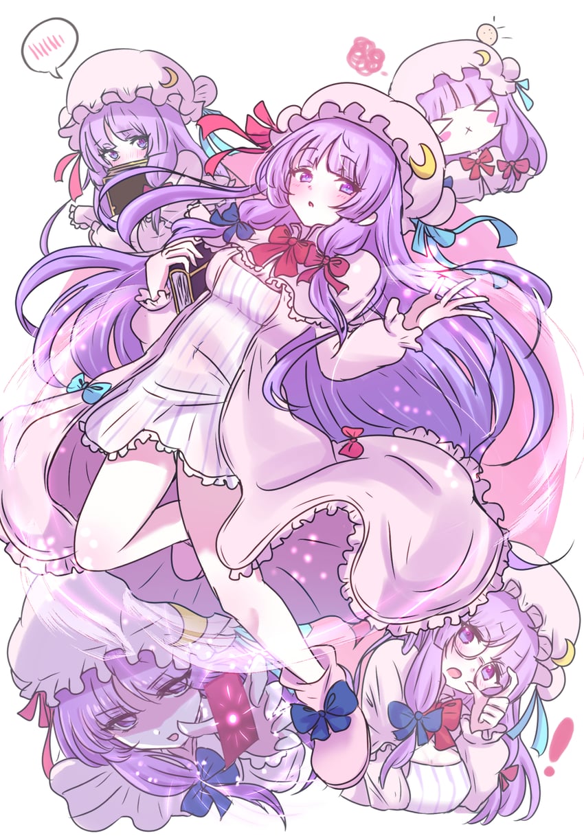 patchouli knowledge (touhou) drawn by giorgio_(yo_sumire_sola1)