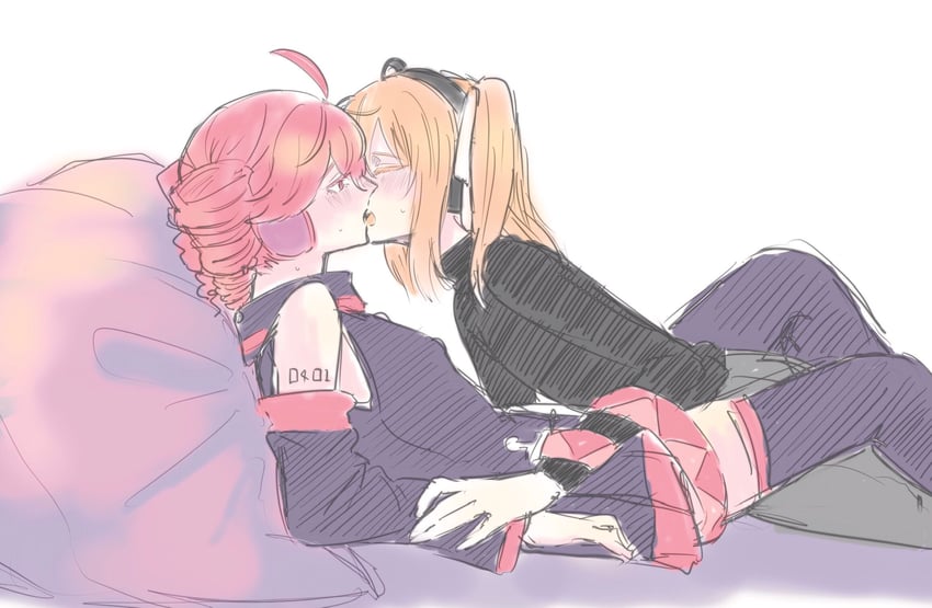 kasane teto and adachi rei (utau and 1 more) drawn by wanwan_nemu