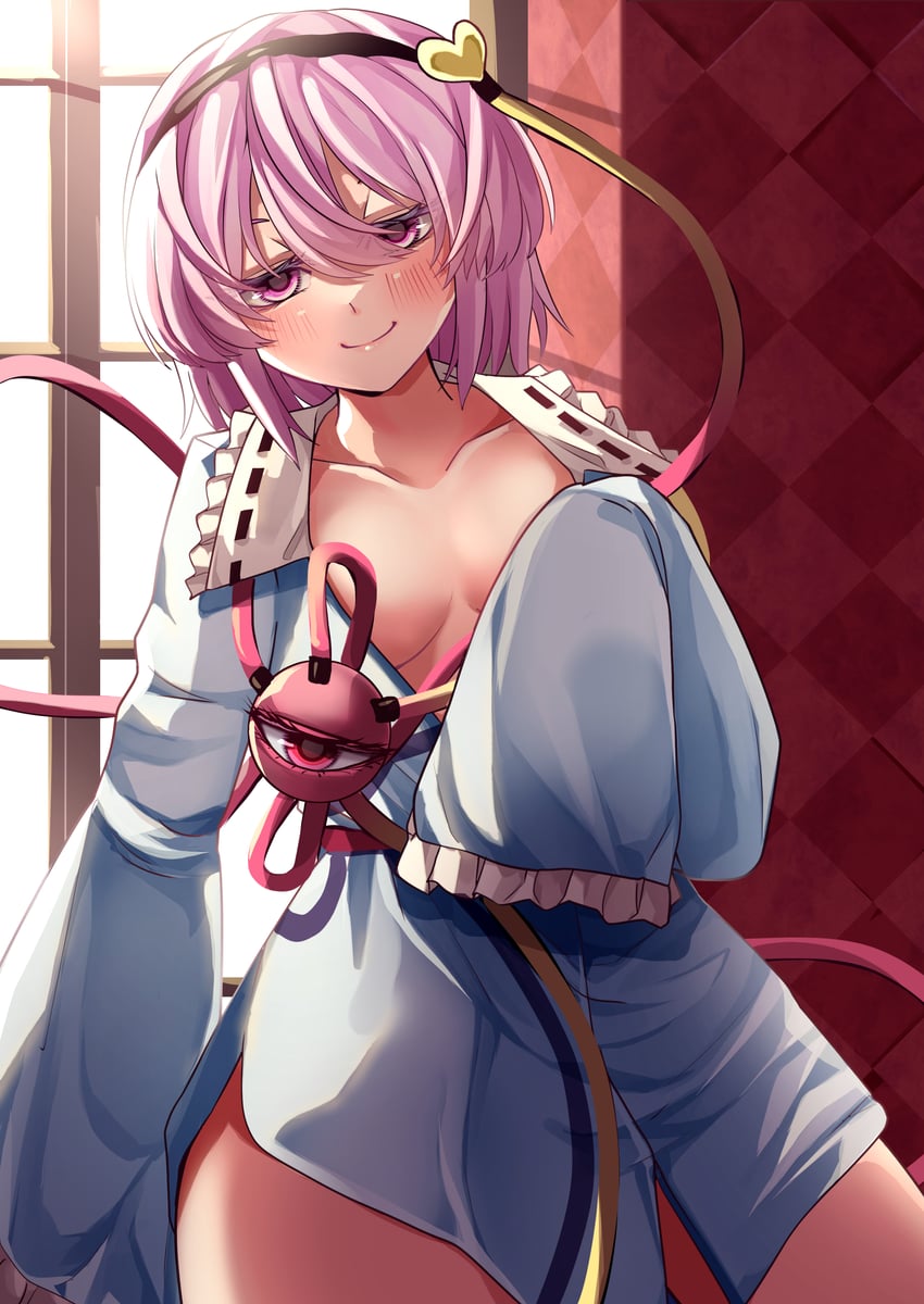 komeiji satori (touhou) drawn by mahoro_(minase_mahoro)