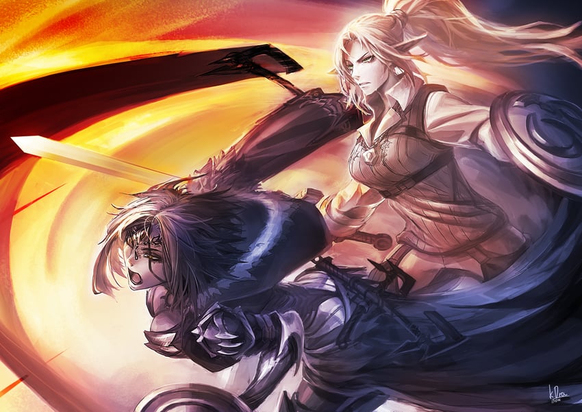 original and 1 more drawn by kuro_dora