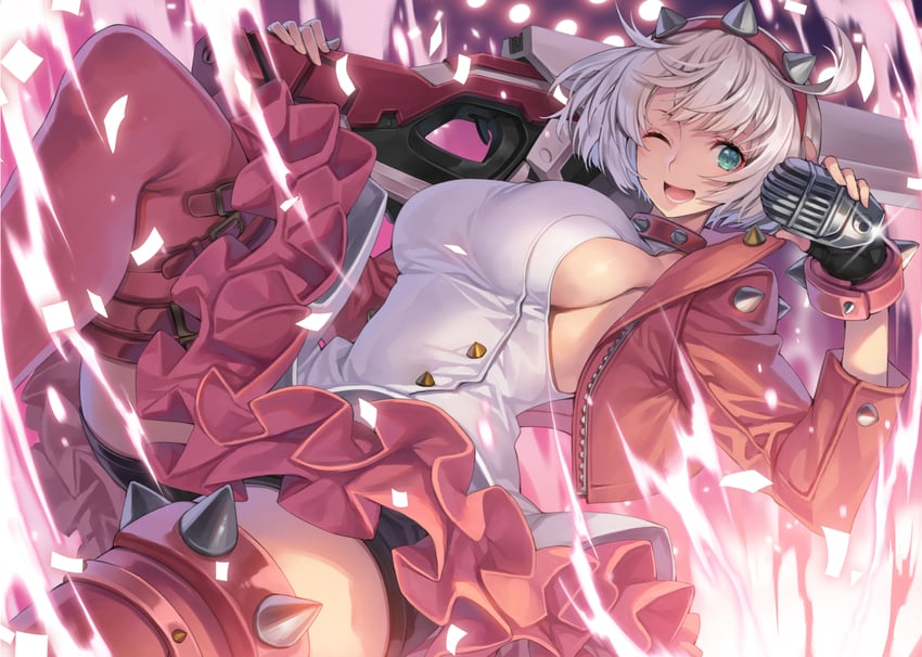 elphelt valentine (guilty gear and 1 more) drawn by hagure_keg
