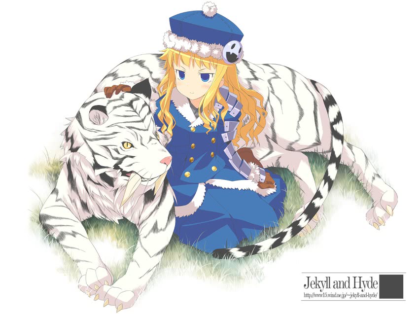 jack frost, gunner, gunner 2, pet, and pet 1 (sekaiju no meikyuu and 1 more) drawn by mizuki_makoto