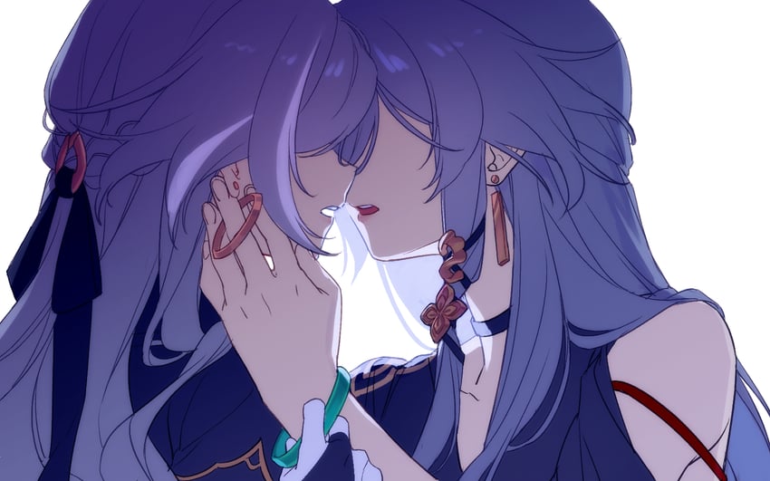 fu hua and herrscher of sentience (honkai and 1 more) drawn by fuxi0209