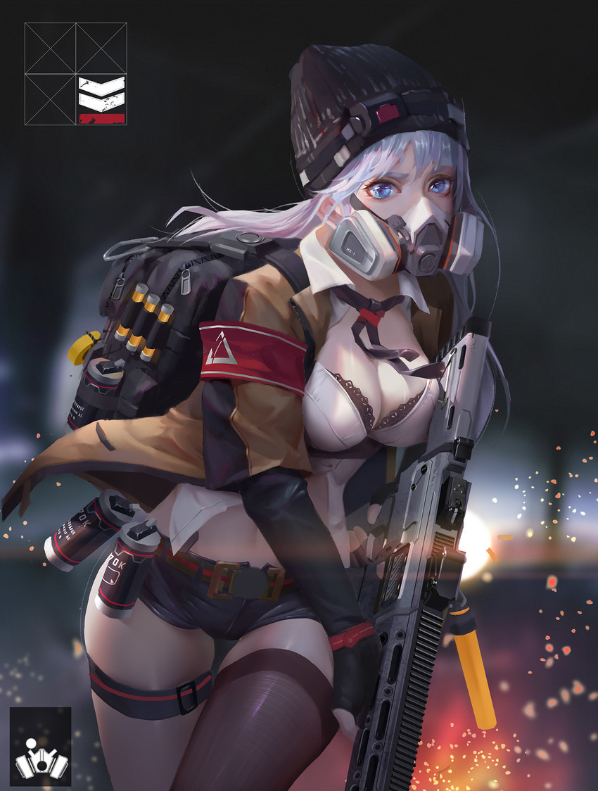 hk416 and agent 416 (original and 2 more) drawn by chen_hg