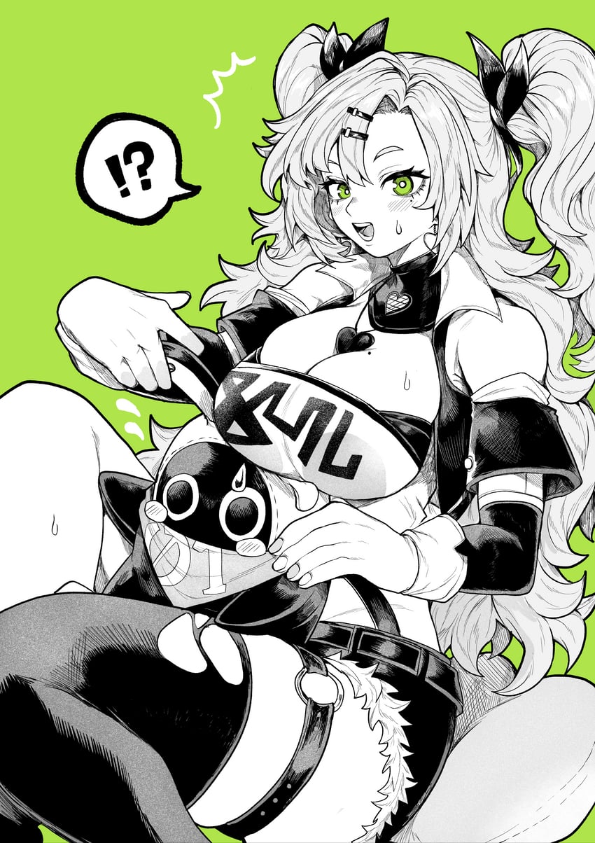 nicole demara and eous (zenless zone zero) drawn by yotsumi_shiro