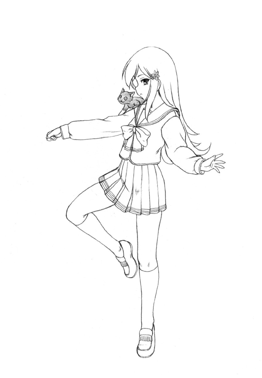 lucy maria misora (to heart and 1 more) drawn by harumachi_nagaaki