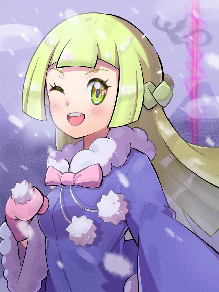 lillie (pokemon and 1 more) drawn by inana_umi