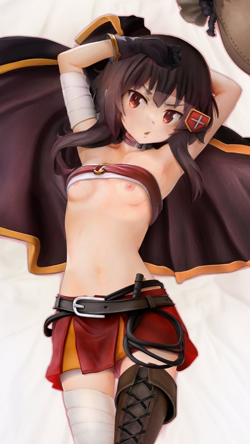 megumin (kono subarashii sekai ni shukufuku wo!) drawn by toraya_(doujintraya)