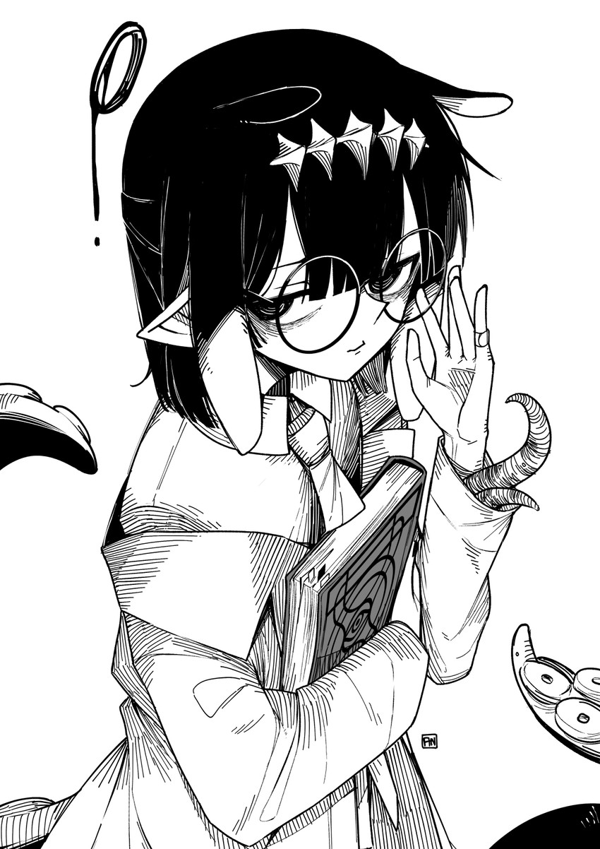 ninomae ina'nis and ao-chan (hololive and 1 more) drawn by num_(angrynum)