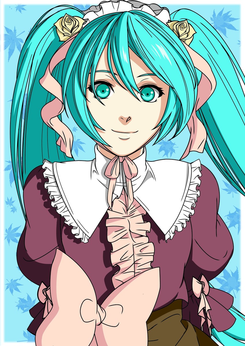 hatsune miku and michelle marlon (vocaloid and 3 more) drawn by tokudaiji