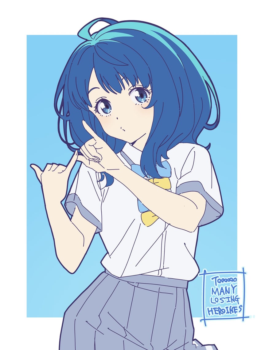 yanami anna (make heroine ga oo sugiru!) drawn by ya_(zawa0410)