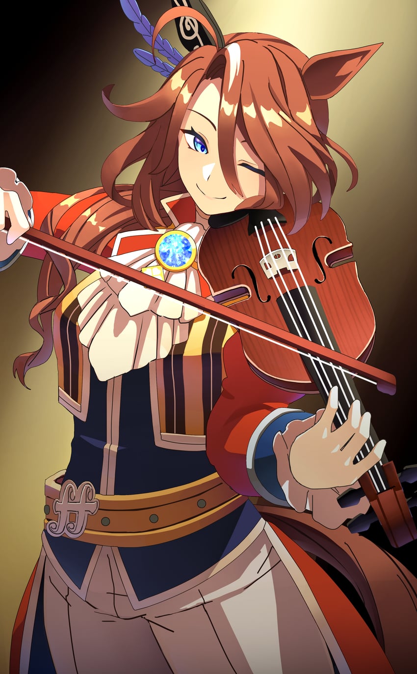 sounds of earth (umamusume) drawn by reibun_(raven1119)