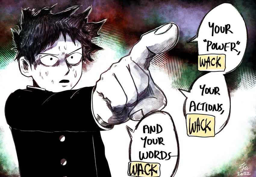 kageyama shigeo (mob psycho 100) drawn by pencilhattopy