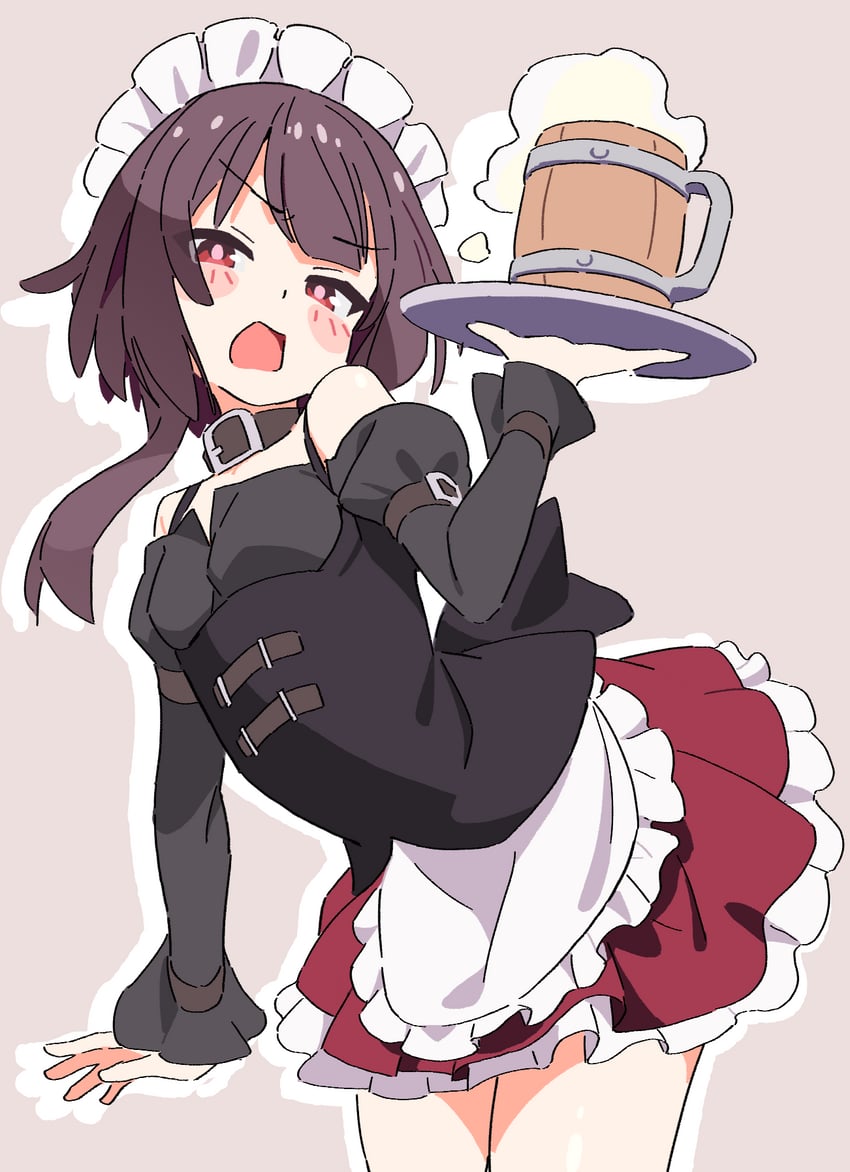 megumin (kono subarashii sekai ni shukufuku wo!) drawn by noyama_takenoko