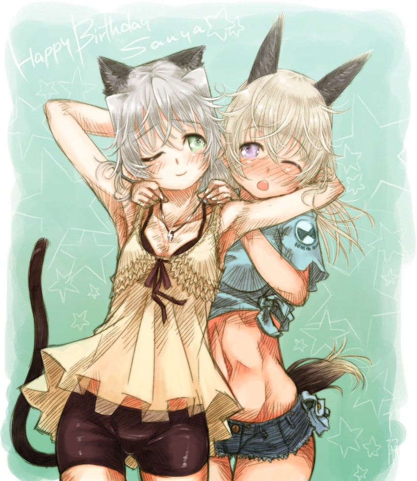sanya v. litvyak and eila ilmatar juutilainen (world witches series and 1 more) drawn by ryou_(shirotsumesou)